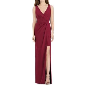 Jenny Packham Burgundy Gown Size 8 Nwot $277